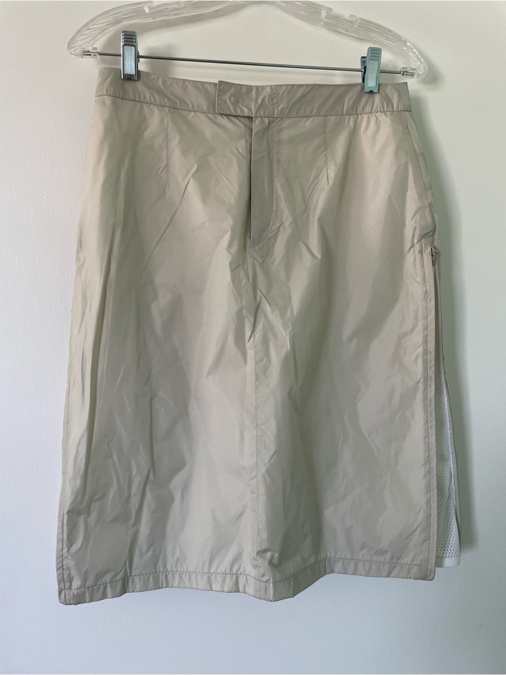 Stefanel Beige A-Line Skirt